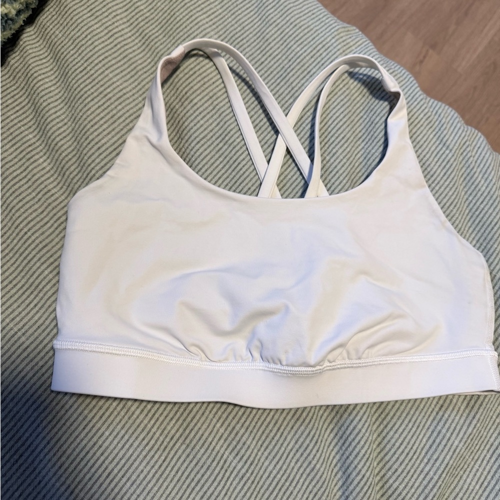 lululemon Energy bra - white - size 8 - $30